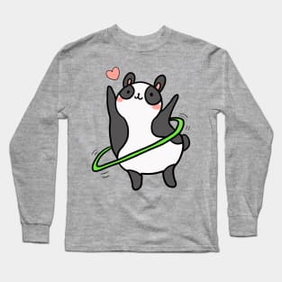 Hula panda Long Sleeve T-Shirt